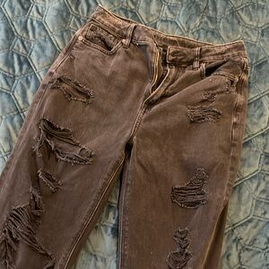 American Eagle Mom Jeans Black - size 2